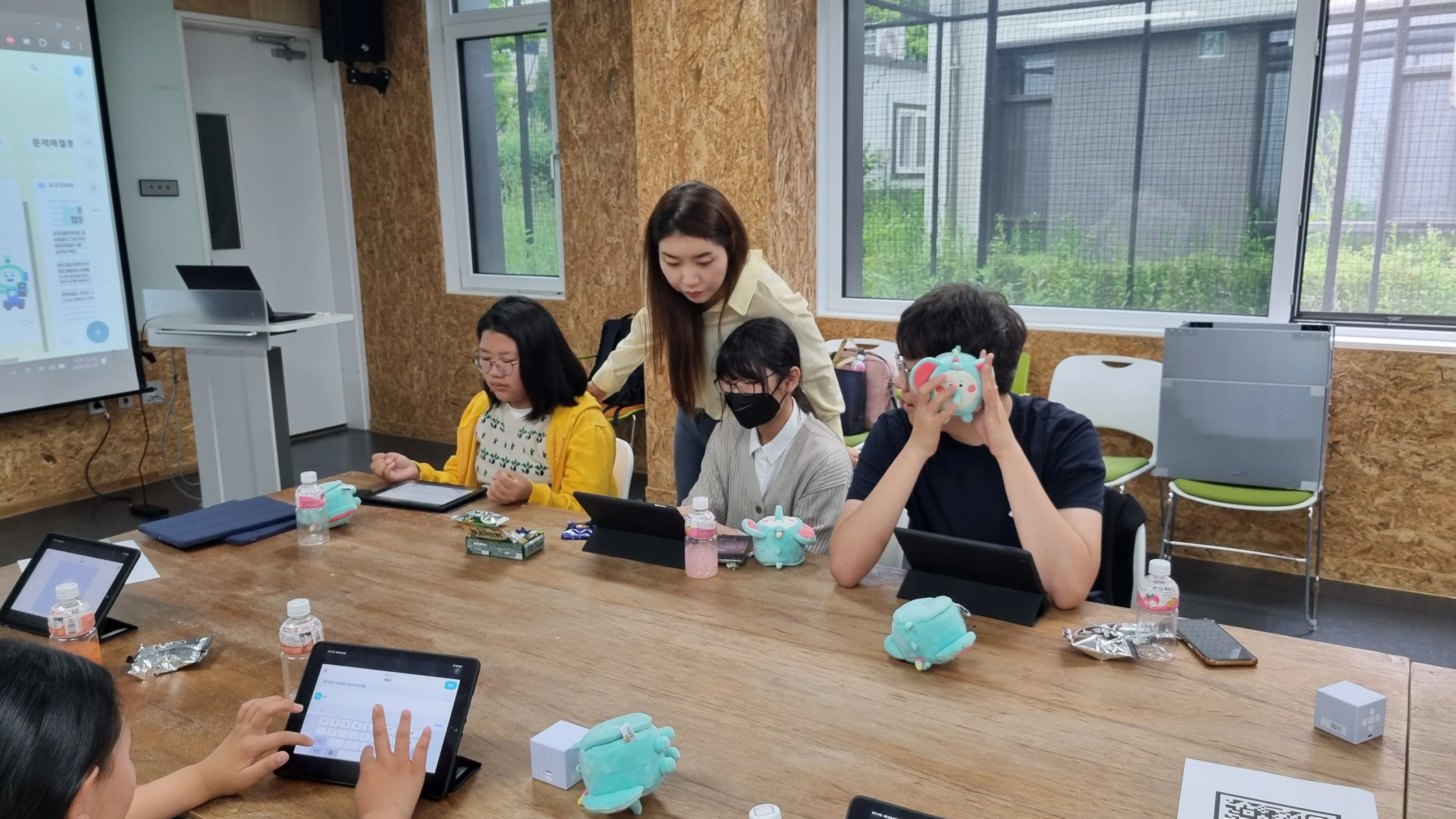 AI 수업 태블릿 활동